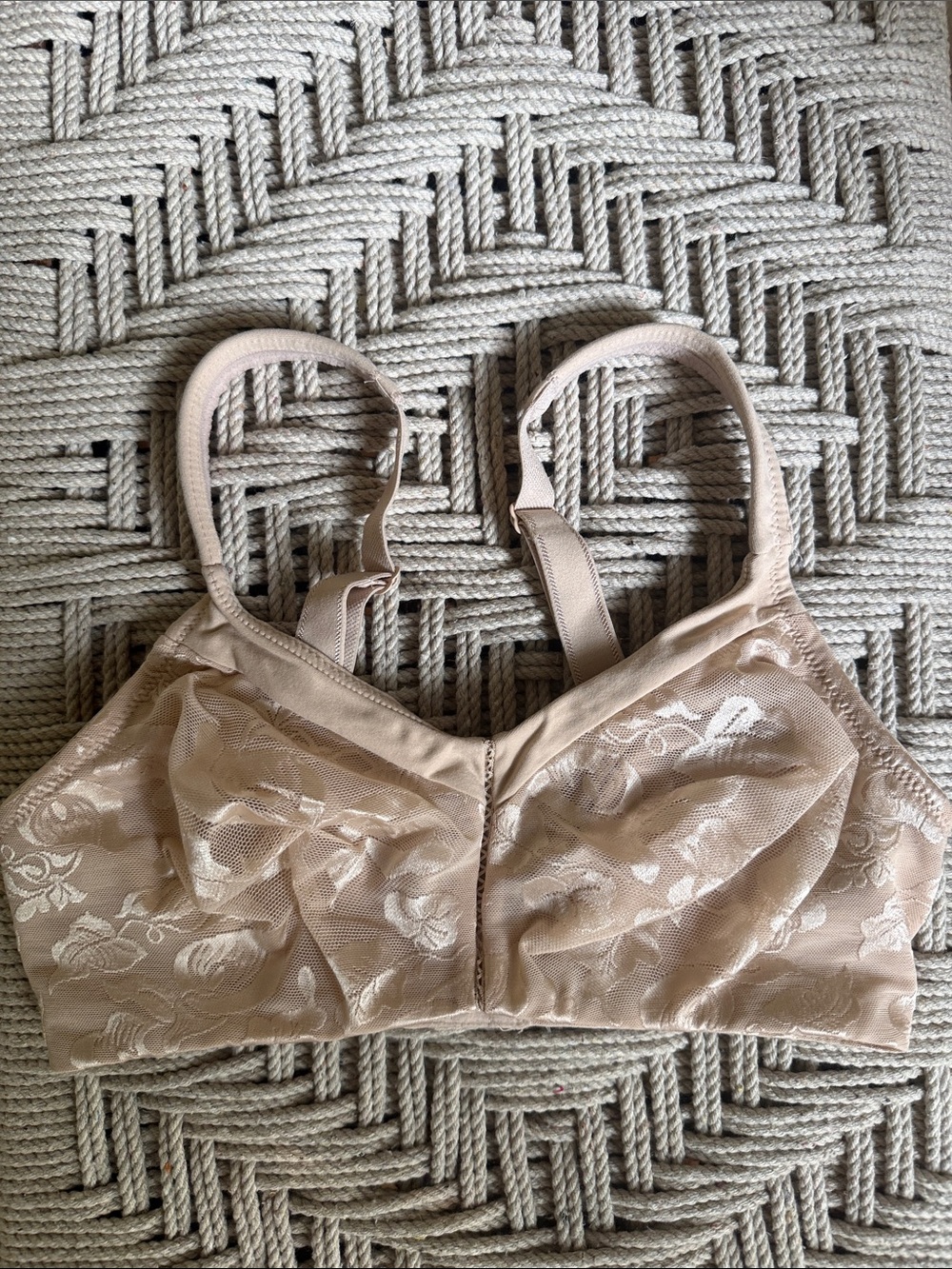 Wacoal Awareness 85276 Wireless Seamless Bra Nude 36C